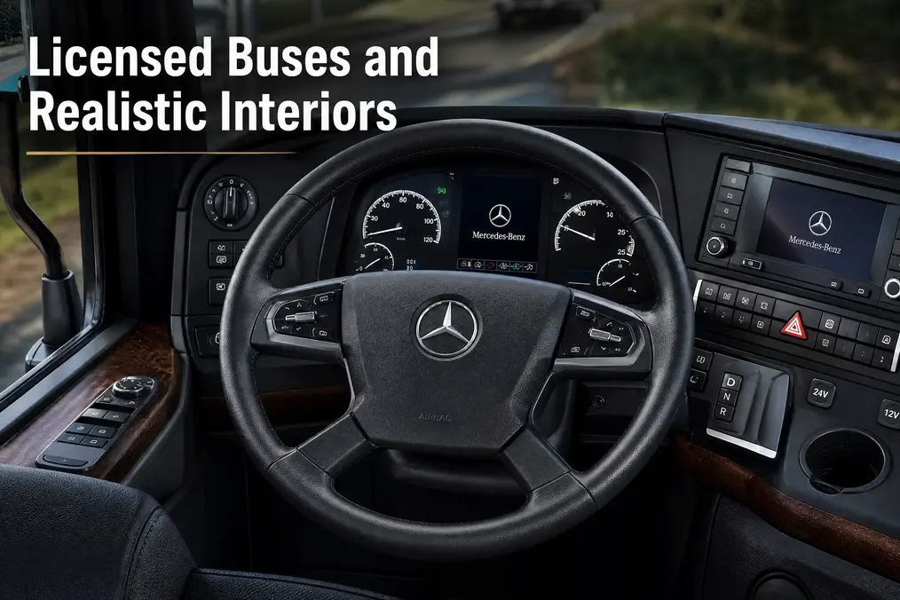 Licensed Bus Interiors Visual
