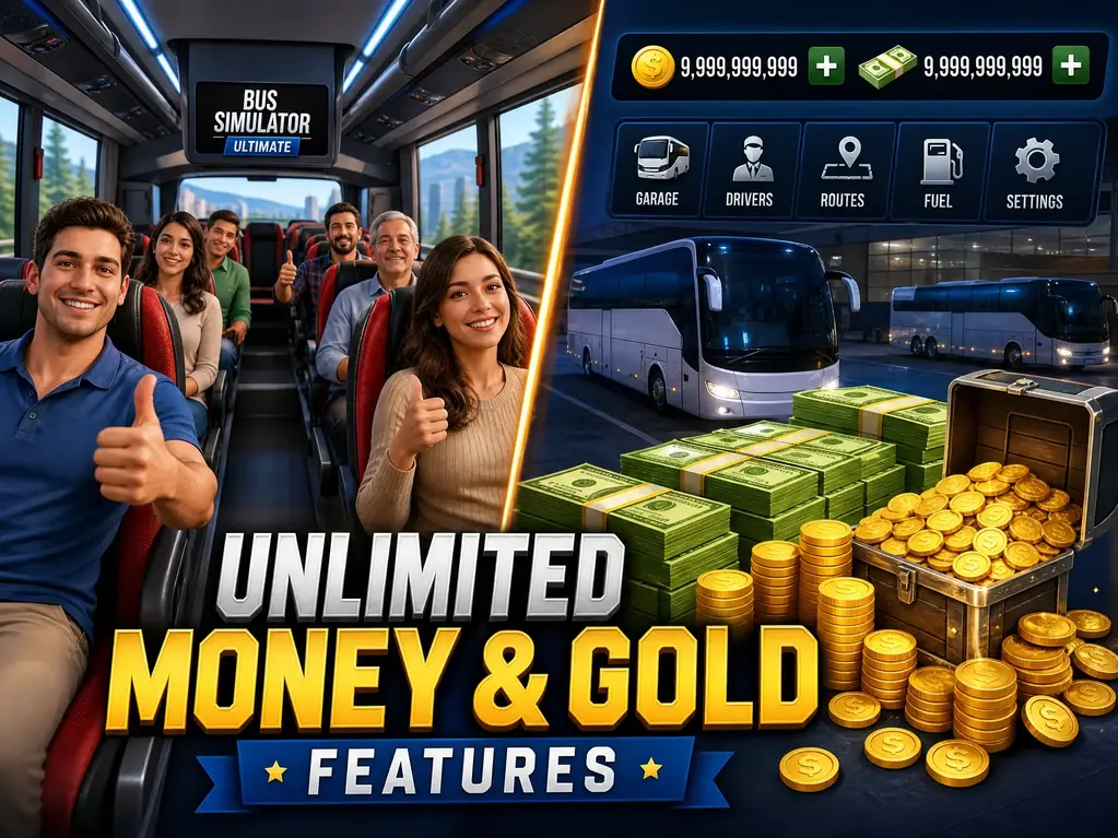Unlimited Money and Gold Features