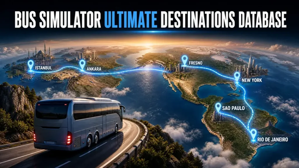Discover popular cities and destinations across the game’s global network.