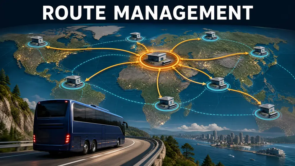 Plan connected routes and use regional hubs to expand your bus company efficiently.